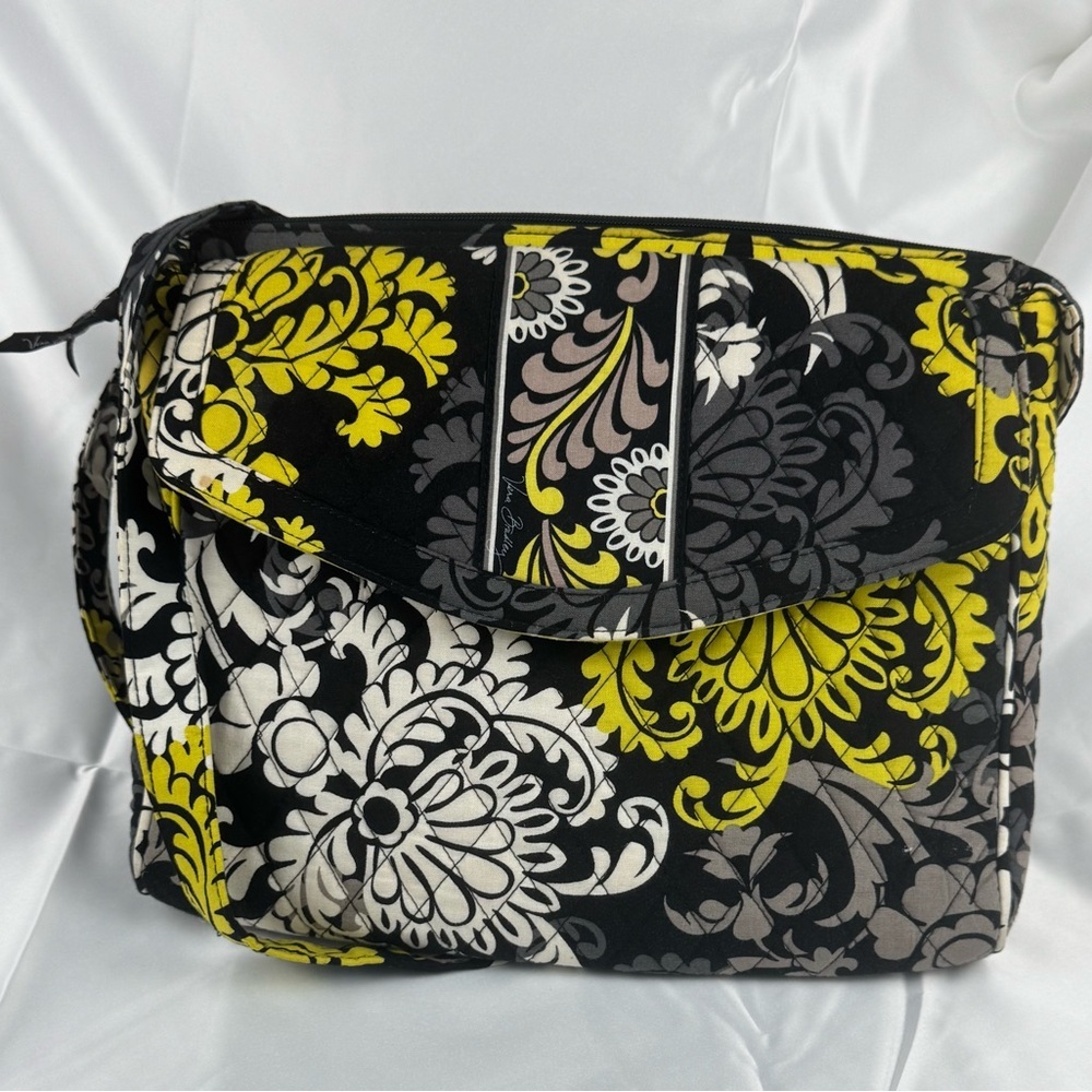 Vera Bradley Baroque Patterned Lap Top Bag With Handles -Excellent Condition